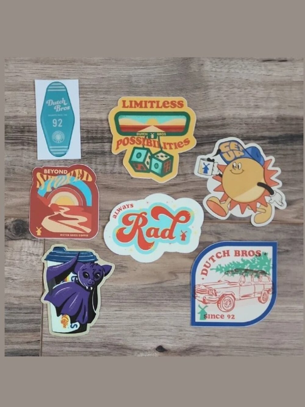 Dutch Bros 2021 Sticker Set
